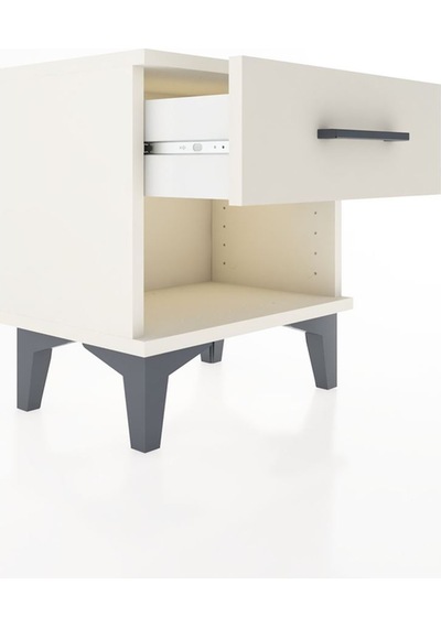 Arges Komodin Tek Çekmeceli 44x30x48 Aytaşı-aytaşı Aytaşı