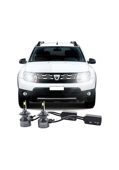 Megamarket06 Dacıa Duster Led Xenon Kısa Far Ampulü H7 Ultra
