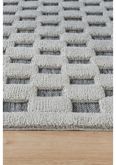 Kaşmir Halı Süpersoft Joy Grey 160x230 CM Salon Halısı