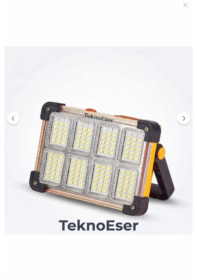 Solar Şarjlı Led Kamp Lambası Taşınabilir Powerbank Ipx5 Suya Dayanıklı Işıldak Siyah