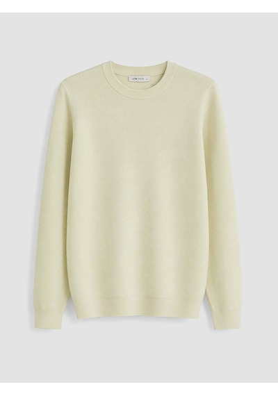 Lcw Vision Sarı Regular Fit Erkek Triko Kazak