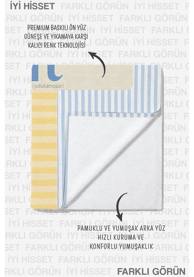 Çizgili Renk Bloklu Dont Overthink Plaj Havlusu - Pastel Akdeniz Stil Hızlı Kuruyan Mikrofiber Havlu Dalgın Mercan Çizgili Renk Bloklu Dont Overthink Plaj Havlusu - Pastel Akdeniz Stil Hızlı Kuruyan Mikrofiber Havlu Dalgın Mercan