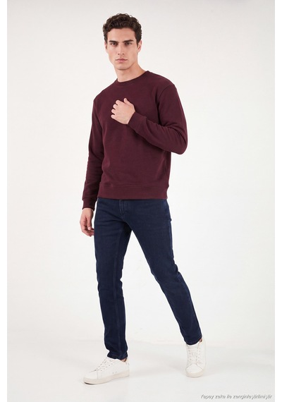 Buratti Pamuklu Normal Kalıp Normal Bel Jeans Erkek Kot Pantolon 2213f08parma Koyu Lacivert