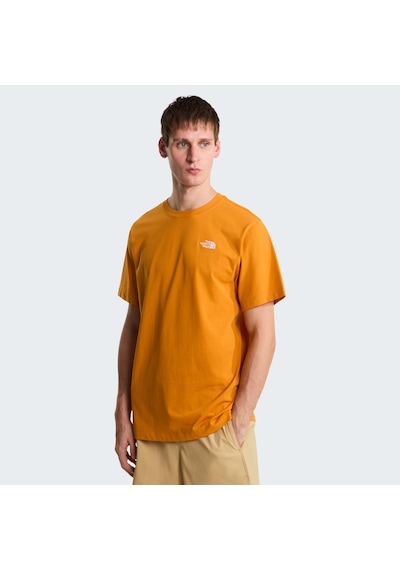 The North Face M Evolution Simple Dome Regular Short Sl Erkek T-shirt-32594 Turuncu