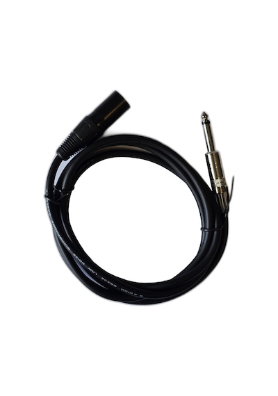 Xlr Erkek - 6.35mm Mono Jack Ses Kablosu 1.8 Metre Mikrofon Amfi Kablosu