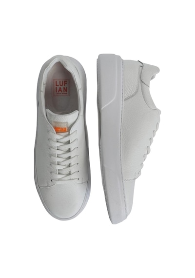 Lufian Tommy Erkek Deri Sneaker Ayakkabı 111230187100500 - Beyaz