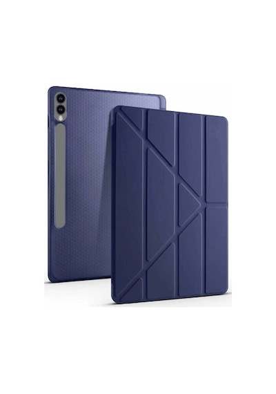 Samsung Galaxy X510 Tab S9 Fe 11 Kılıf Kalemlikli Mars Tablet Kılıfı - Lacivert Klasik