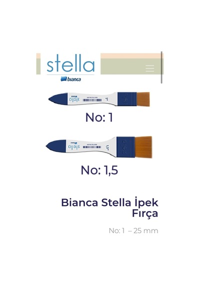 Stella İpek Fırça No:1