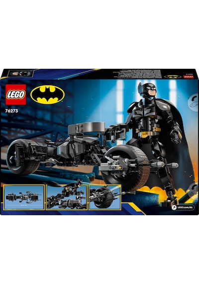 LEGO® 76273 DC Batman™ Yapım Figürü ve Bat-Pod Motosiklet 713 Parça
