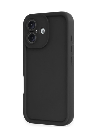 Apple Uyumlu iPhone 16 Kılıf Viera Silikon - Siyah 0.2M-Çok Renkli