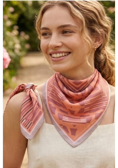 United Colors Of Benetton Flora Bandana/fular -1020-47 47 Şeftali