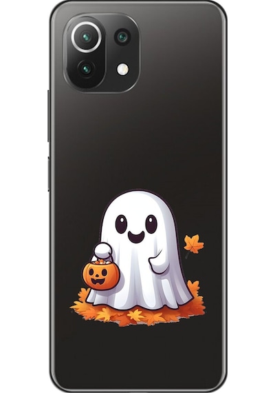Xiaomi Mi 11 Lite Uyumlu Şeffaf Kılıf New Minies 3 Tasarımlı
