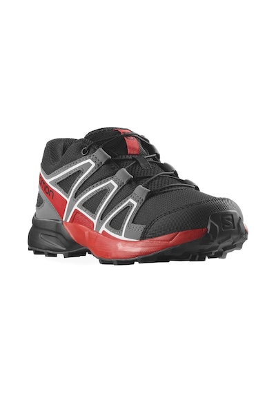 Salomon 404820 Speedcross J Erkek Çocuk Ayakkabı Kırmızı - Siyah
