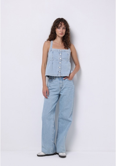 Colin's Colins Regular Fit Kadın Mavi Gömlek Cl1074986 Q1.v1 Dn44350 Denim