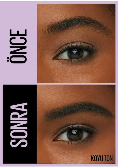 Maybelline New York Express BrowSatin Duo Çift Taraflı Kaş Kalemi