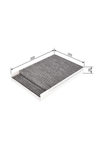 BOSCH F026407204 YAĞ FİLTRESİ ELEMANI BMW 2 SERISI F48×1 1.8-2.0I