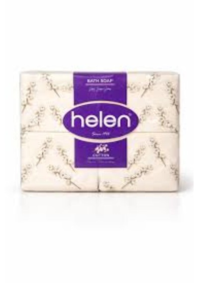 Helen Doğal Banyo Sabunu Pamuk Yumuşaklığı 4x150 Gr Beyaz Sabun