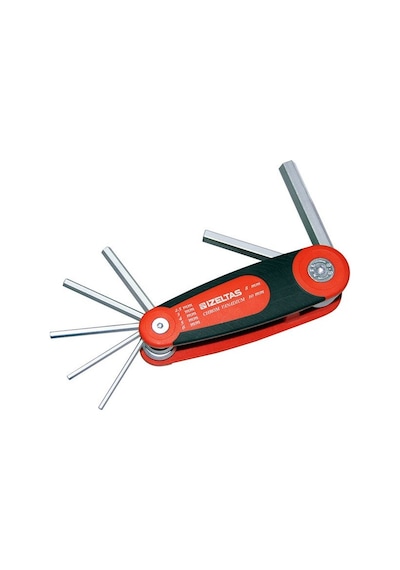 İzeltaş 4912003107 Kaset Allen Anahtar Takımı 7 Parça N11.5585
