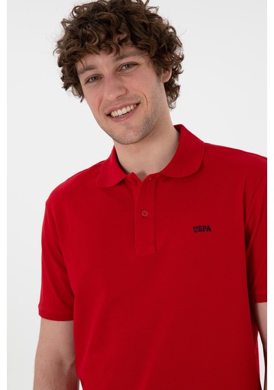 U.S. Polo Assn. Erkek Regular Fit Polo Yaka Kırmızı Basic Tişört 50306007-VR030 U.S. Polo Assn. Erkek Regular Fit Polo Yaka Kırmızı Basic Tişört 50306007-VR030
