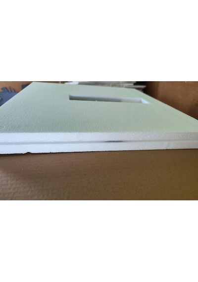 Kare Ahşap Beyaz Renk Sade Sayılı Hediyelik Sessiz Duvar Saati 50cm Beyaz