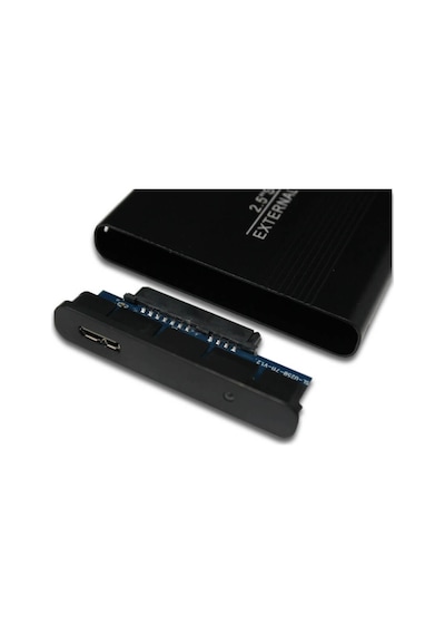 Wozlo 2.5 Hdd Kutusu Usb 3.0 Harici Harddisk Ssd Kutu - Alüminyum Gövde - Micro Usb 3.0 Giriş