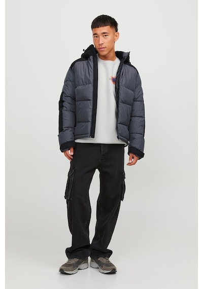 Jack & Jones Core Jcootis Suya Dayanıklı Kapüşonlu Erkek Mont - 12239001 001
