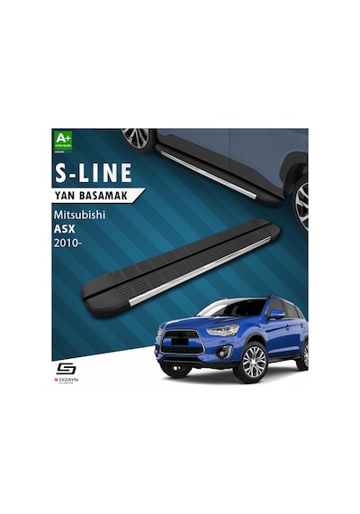 S-dizayn Mitsubishi Asx S-line Krom Yan Basamak 183 Cm 2010 Üzeri