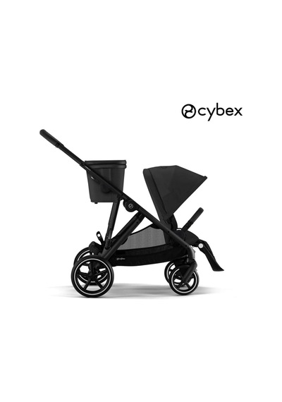 Gazelle S İkiz Bebek Arabası, Siyah