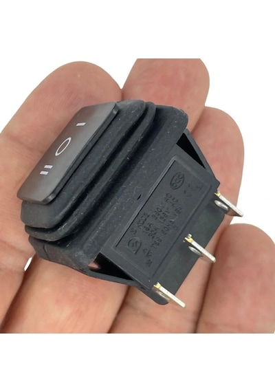 Ic-108w Geniş Işıksız Körüklü Anahtar On-off-on 6p