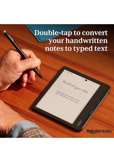 Kobo Stylus 2 Mark Up, Write Notes And Make Highlights Rechargeable Via Usb-c Compatible With 7" Libra Colour Eread