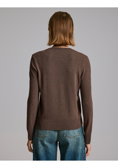 Pierre Cardin Kahverengi Regular Fit Kazak 50331420-vr029