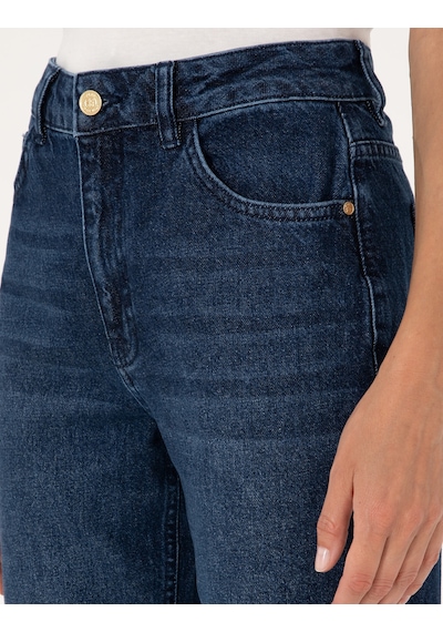 Pierre Cardin Kadın İndigo Pantolon Jean 50313247-vr028 Indigo