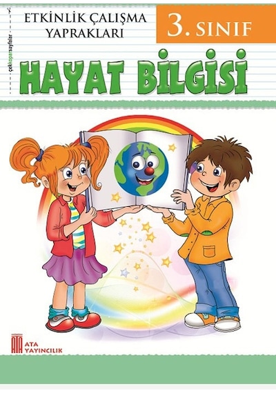 3.sınıf Etkinlik Çalışma Yaprakları Seti Boya Seti Hediyeli