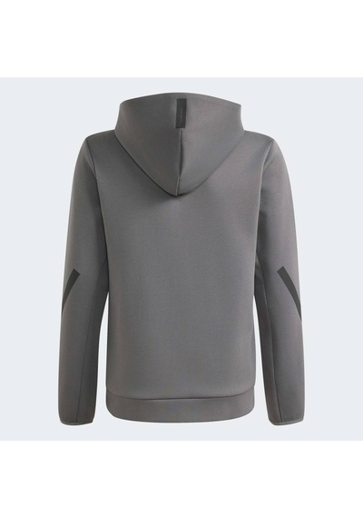 Adidas Ky6295 J Z.n.e. Fz Hd Çocuk Eşofman Üstü Gri