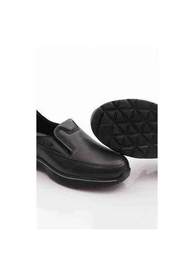 King Paolo G1232 Centro Anatomik Loafer Ayakkabı Siyah