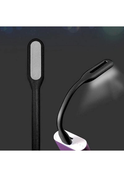 Plus Px-40 Siyah Usb Led, Esnek Usb Led Aydınlatma Güçlendirilmiş Beyaz Işık Açık Gri