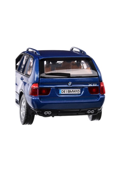 Motor Max 1:24 Bmw X5 Diecast Model Araba - Metal Koleksiyonluk Araç - Mavi