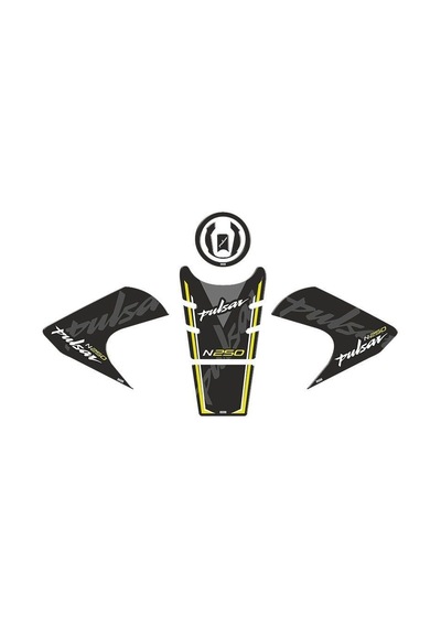 Bajaj Pulsar N250 2022 - 2024 Uyumlu Tank Pad Set 005 Standart