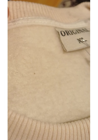 Km Collections Erkek Kışlık Sweatshirt 3 İplik Krem