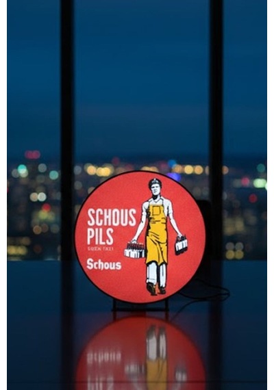 Schous Pils Norwegian Tasarımlı Dekoratif Aydınlatma Çok Renkli