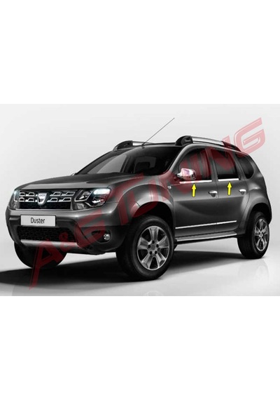 Dacia Duster Krom Cam Çıtası Tk 2010-2017 Arası Paslanmaz Çelik N11.4533