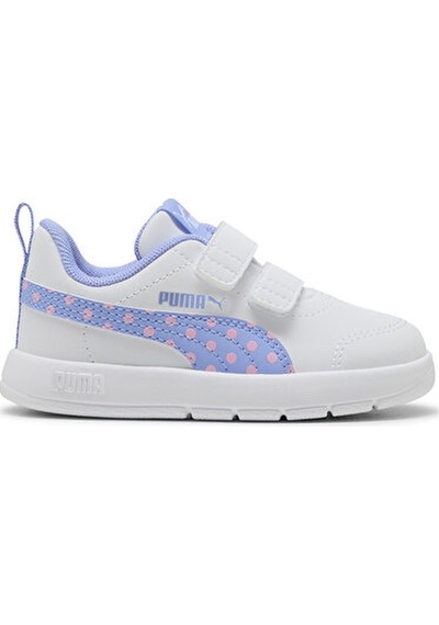 Puma Courtflex V3 Dotty V İnf Bebek Günlük Ayakkabı 39875907 Beyaz