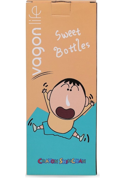 Vagonlife Crayon Shinchan Tritan Pipetli Matara 500 Ml - Mavistandart Turkuaz