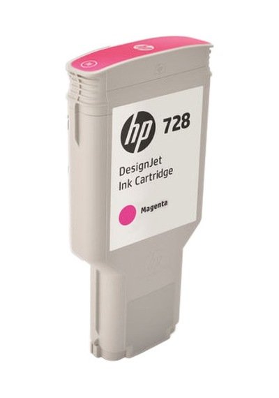 Hp F9k16a 728 Macenta 300 Ml Genıs Format Murekkep Kartusu