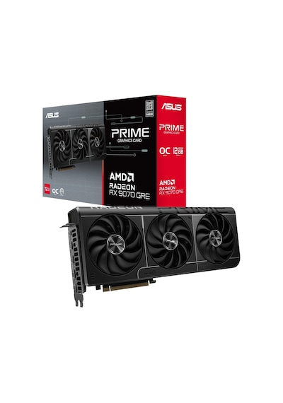 Asus Prıme Radeon Rx 9070 Gre Oc 12gb Gddr6 192 Bit 8k Gaming Ekran Kartı