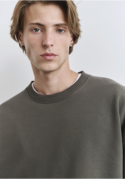 Mavi - Mv91 Sırt Baskılı Yeşil Sweatshirt 0s10405-71542 Yeşil