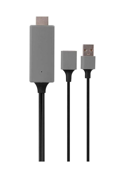Hytech HY-XO54 Görüntü Aktarıcı Kırmızı/Siyah USB-F to HDMI 1m M