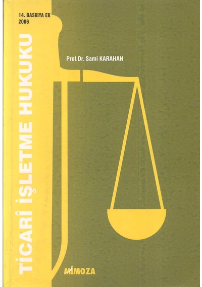 Ticari İşletme Hukuku N11.3835