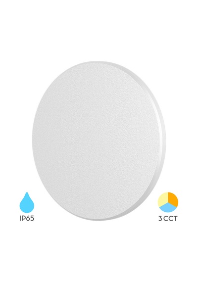 Beyaz Modern Ip65 Iç&dış Mekan Aydınlatma Armatürü Aplik
