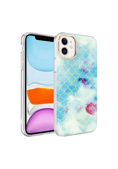 Apple Uyumlu iPhone 12 Kılıf Zore Bella Kapak Mavi